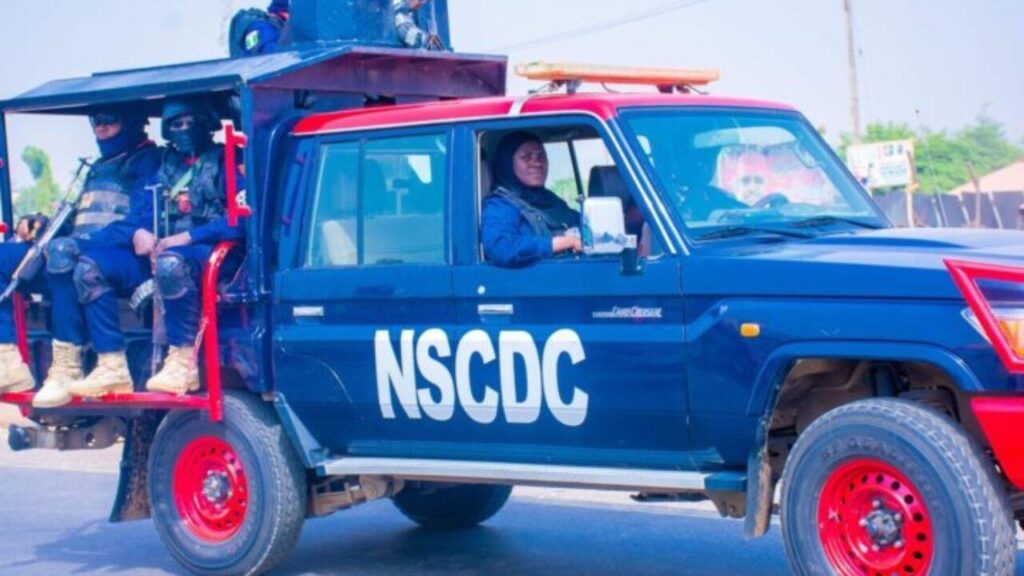 7 Claimed rail track vandals were suspended by the NSCDC in Plateau State