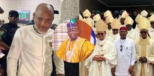 Catholic Bishops Ask Tinubu to Free Nnamdi Kanu for the Benefit of the Southeast