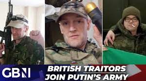 A disowned British man fighting for Russia declares, 