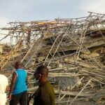 Shocking: Many injured as warehouse collapse in Niger